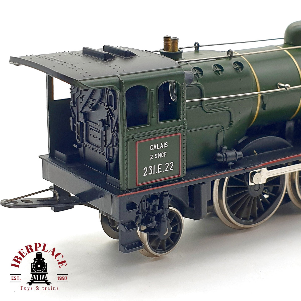 ♻️✨ Locomotora Vapor 231.E.22 Calais SNCF Verde Ep III Escala H0 1:87