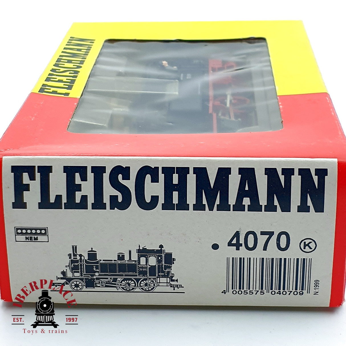 ♻️ ✨ Fleischmann 4070 locomotora vapor BR 70 091 DB epoca III H0 1:87 DC