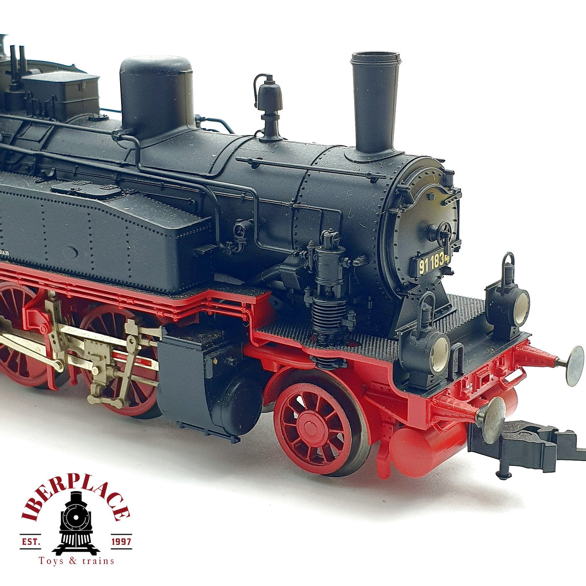 ♻️ ✨ Fleischmann 4032 locomotora vapor BR 91 1834 DRG epoca II Escala H0 1:87 DC