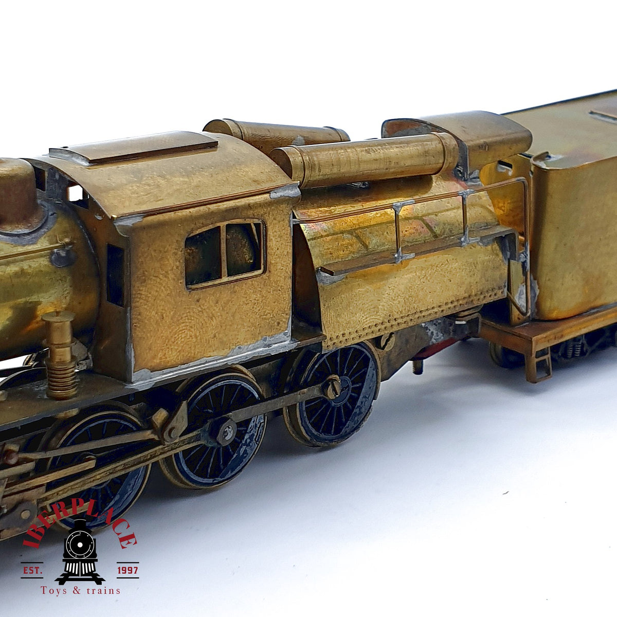 ♻️ Brass Laton Locomotora Union Pacific Hecha Mano años 70 Escala H0 1:87