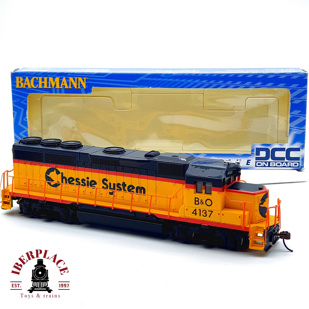 ♻️ ✨ Bachmann 60309 Diesellok GP40 Chessie System B&O 4137 DCC Digital Escala H0 1:87