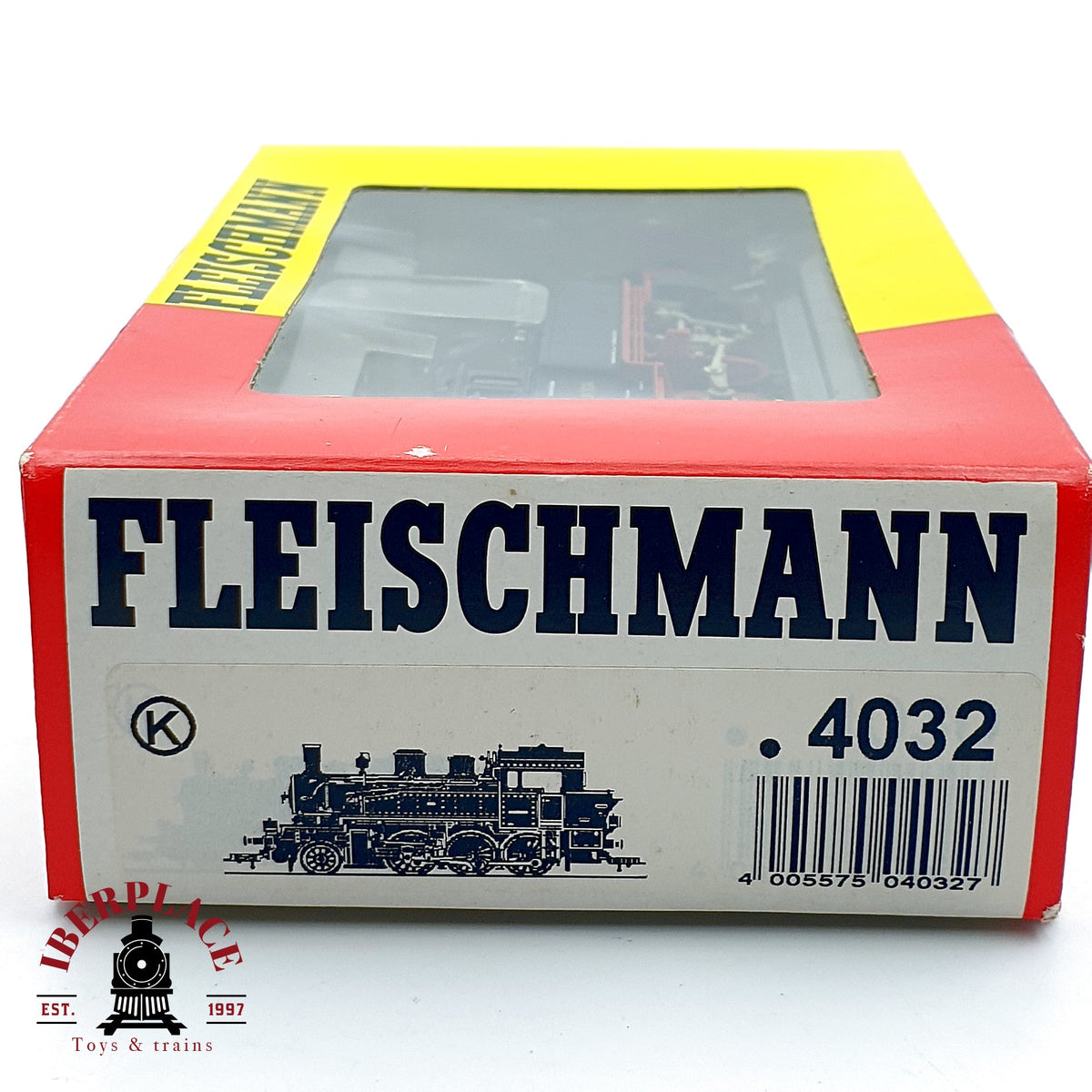 ♻️ ✨ Fleischmann 4032 locomotora vapor BR 91 1834 DRG epoca II Escala H0 1:87 DC