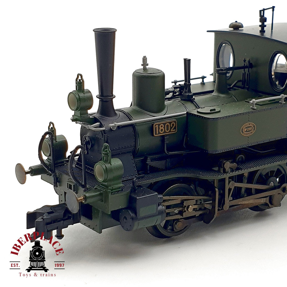 ♻️ ✨ Fleischmann 400602 locomotora vapor D VI 1802 K.Bay.Stts.B. epoca I Escala H0 1:87 DC