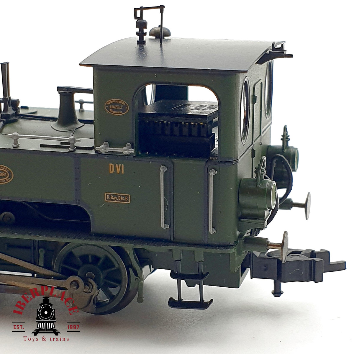♻️ ✨ Fleischmann 400602 locomotora vapor D VI 1802 K.Bay.Stts.B. epoca I Escala H0 1:87 DC