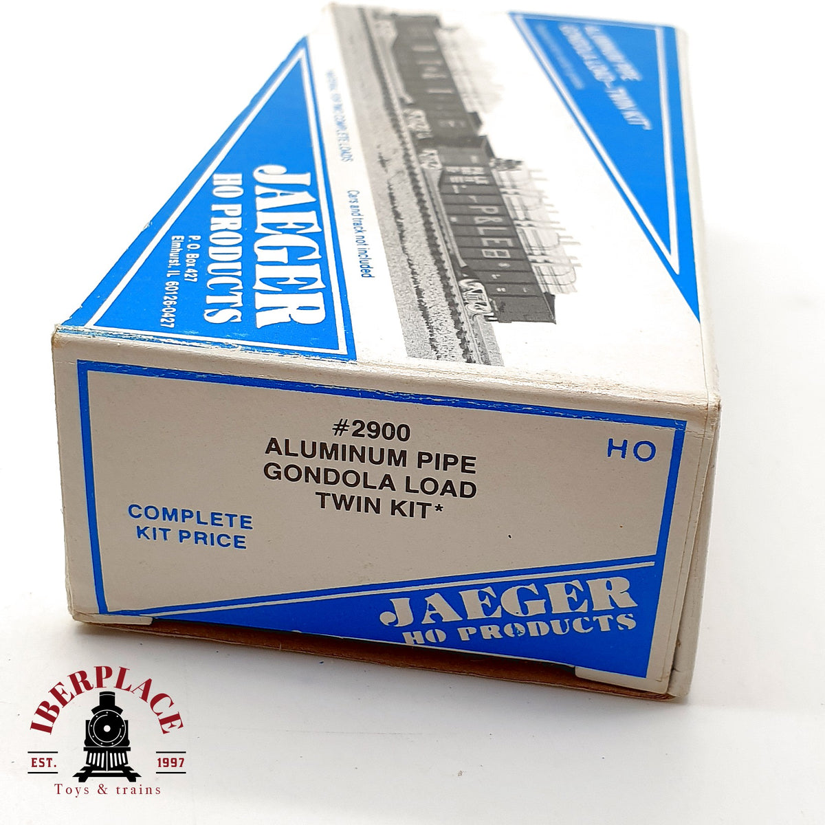 ♻️🆕 Jaeger 2900 Kit Carga Tubos Aluminio para Vagones Gondola Escala H0 1:87