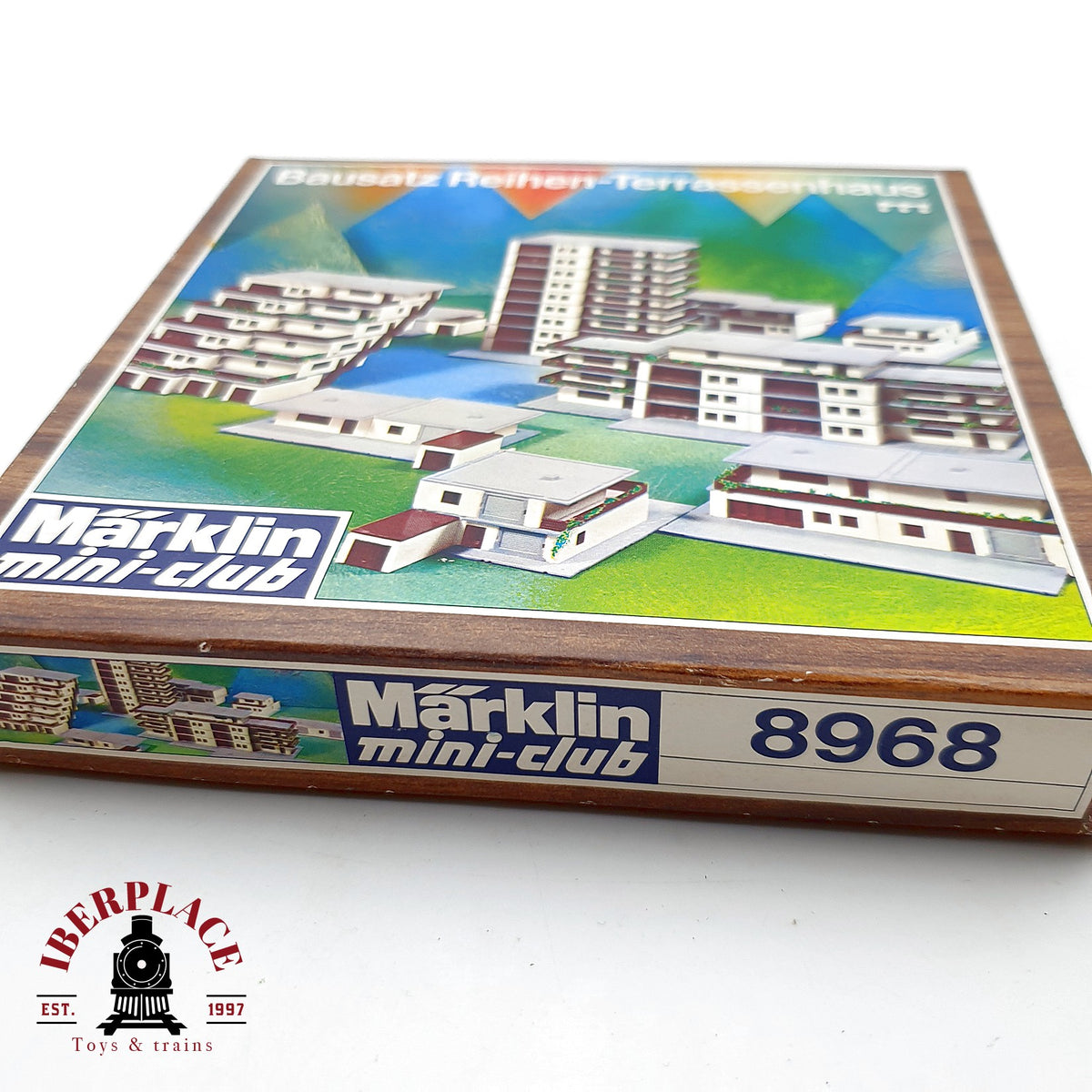 ♻️ 🚂 Marklin mini-club 8968 kit casa terrazas Reihen-Terrassenhaus Escala Z 1:220