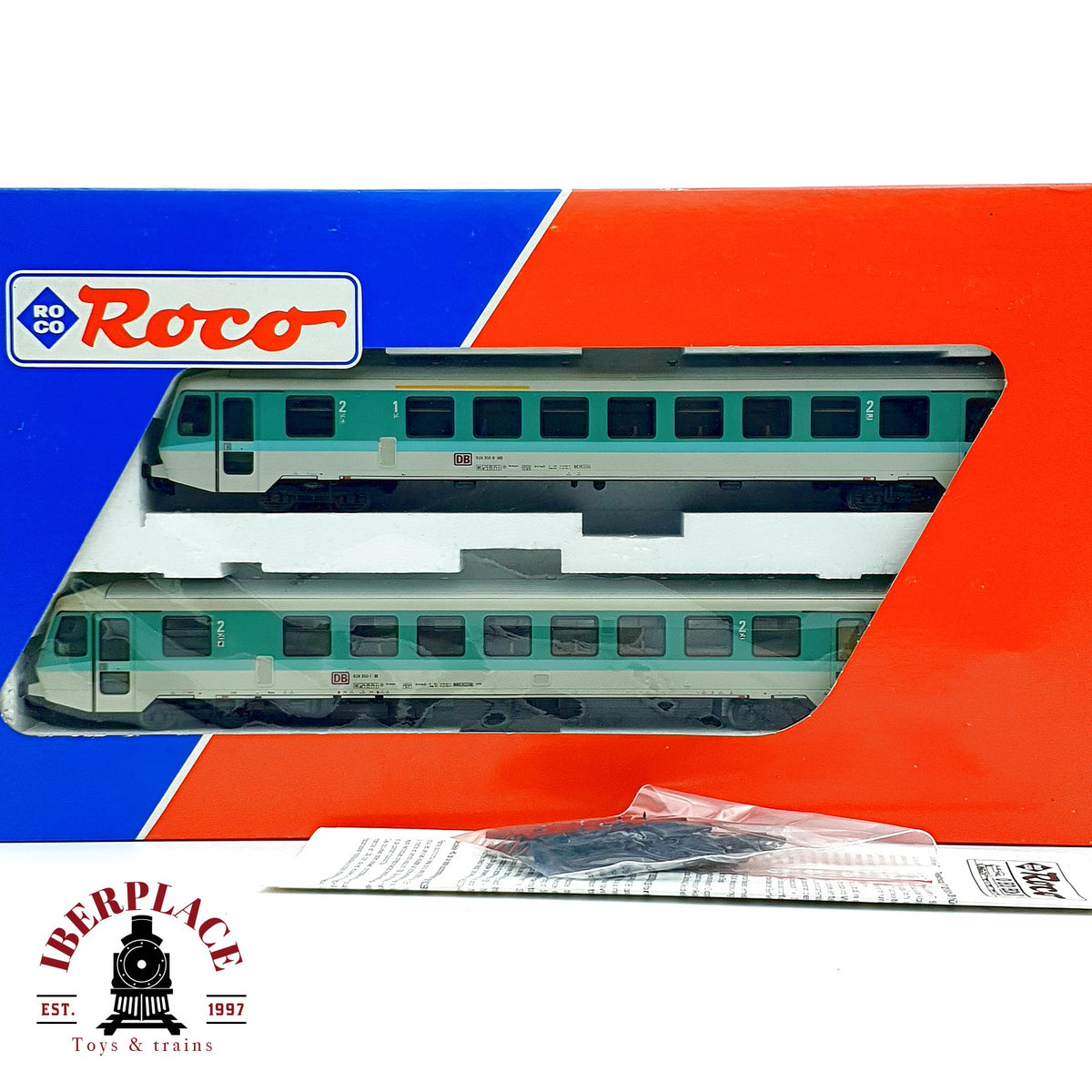 ♻️ ✨ Roco 43022 automotor diesel conjunto BR 628 928 DB Ep V Escala H0 1:87 DC