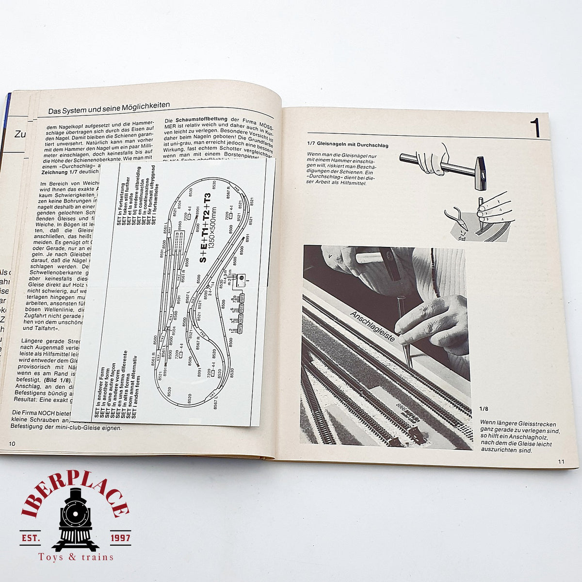 ♻️ Marklin 0322 libro guia maquetas SpaSS mit mini-club Bernd Schmid escala Z 1:220