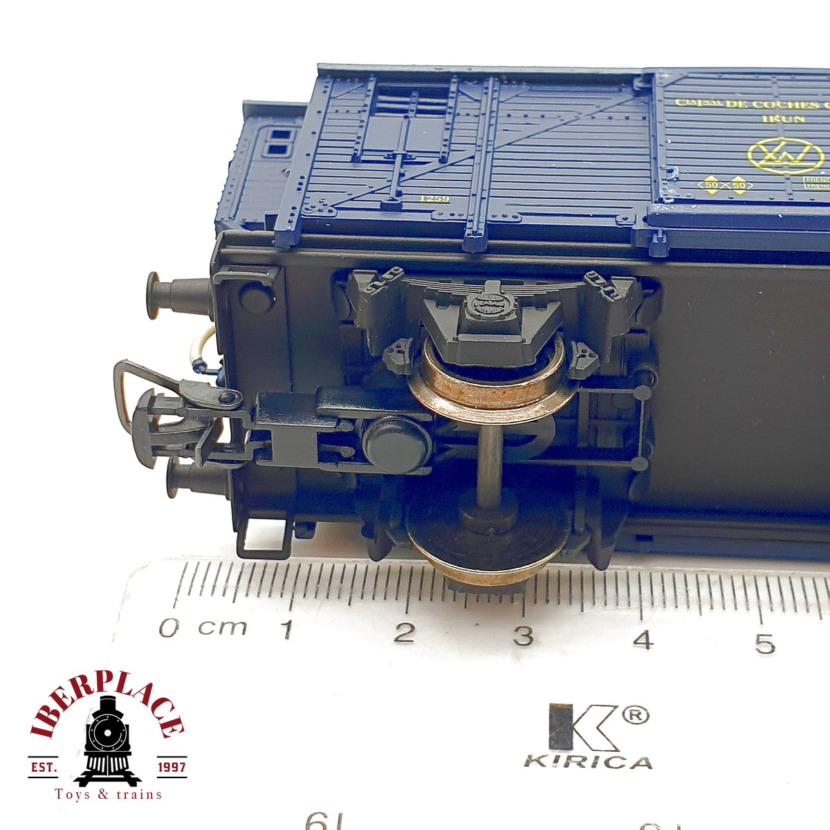 ♻️ Electrotren Vagon Cerrado Garita Cia de Coches Camas IRUN RENFE DC Escala H0 1:87
