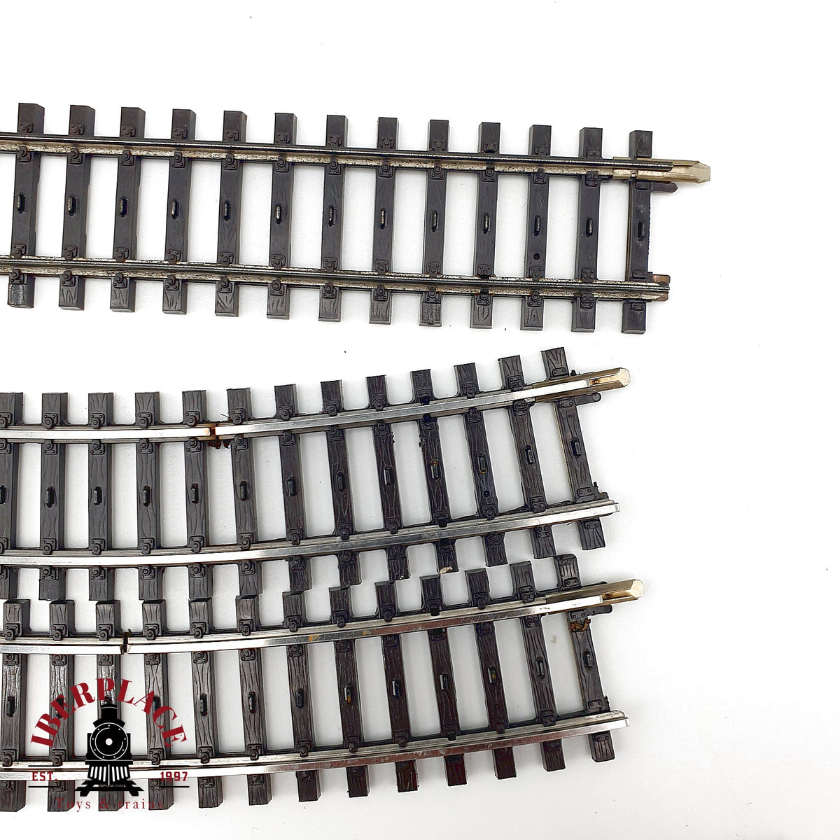 ♻️ 🛠️ Märklin K-Gleis 15x vías curvas y rectas para maqueta Escala H0 1:87 AC
