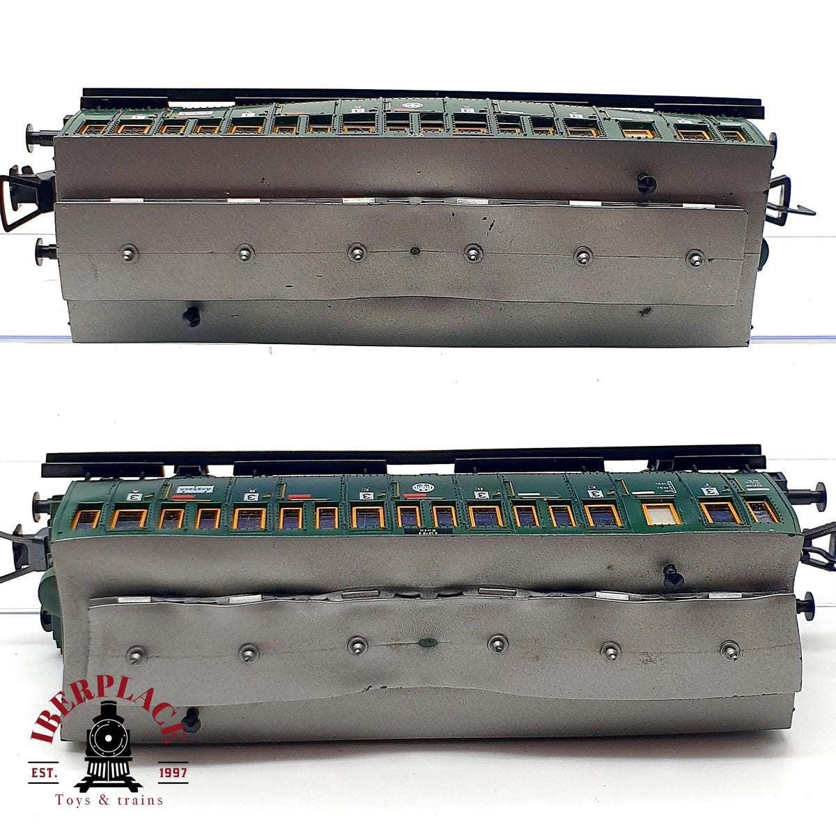 ♻️ 🛠️ Fleischmann Vagon Pasajeros 3a Cl Abteilwagen DRG Ep II DC Escala H0 1:87