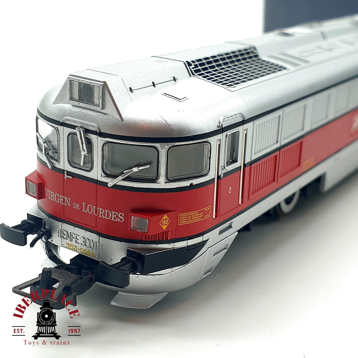 ♻️✨ Electrotren 2301 Locomotora RENFE Virgen de Lourdes Talgo Escala H0 1:87