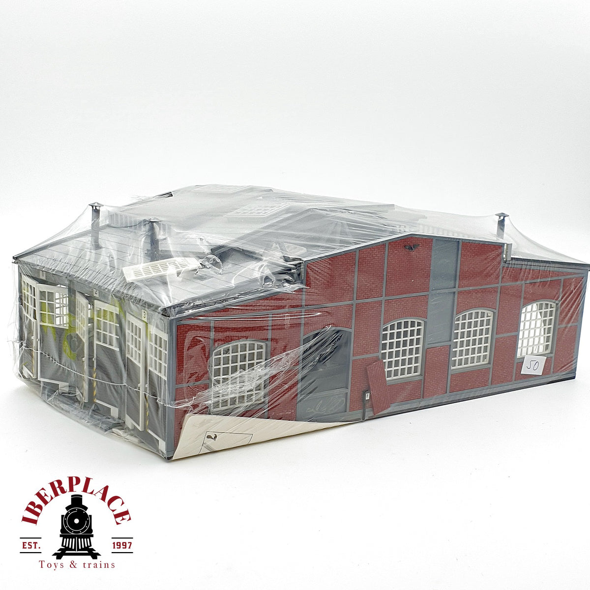♻️✨ Deposito de locomotoras circular 3 vias cocheras maqueta escala H0 1:87