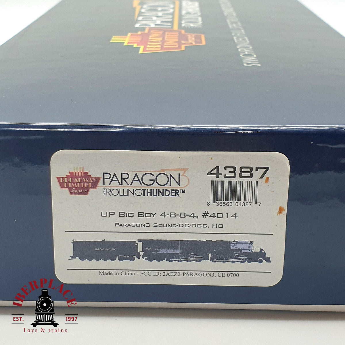 ♻️✨ Broadway Limited 4387 Union Pacific 4-8-8-4 Big Boy Steam Engine #4014 w/DCC Escala H0 1:87