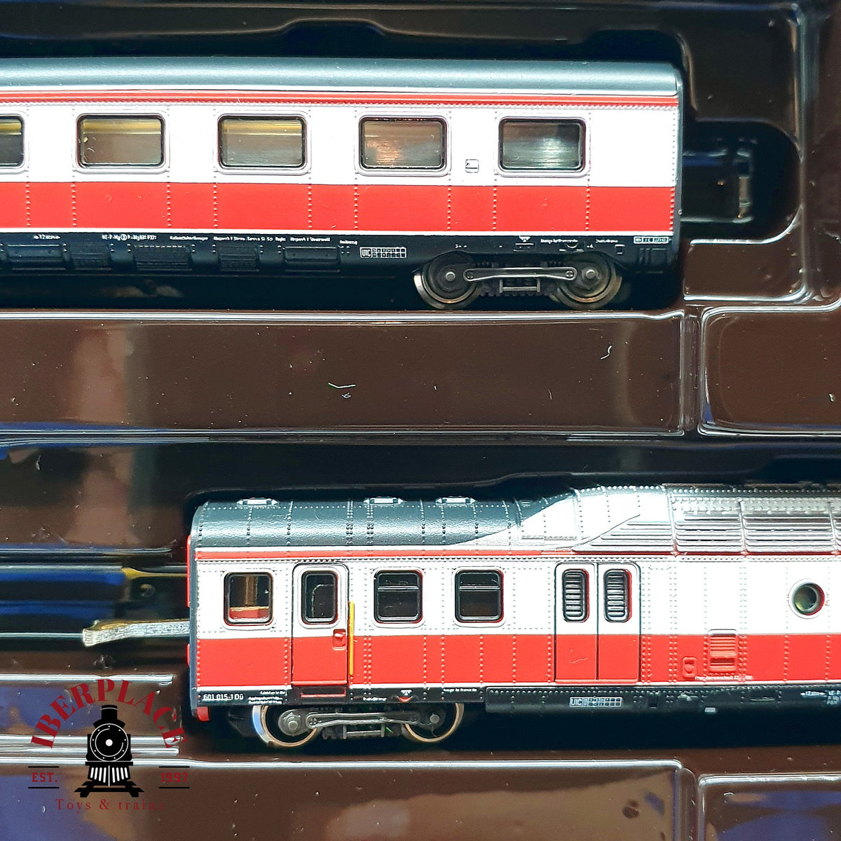 ♻️ ✨ Märklin 88731 87931 Mini-Club Set ICE Max Liebermann DR Ep V Mini-Club Escala Z 1:220