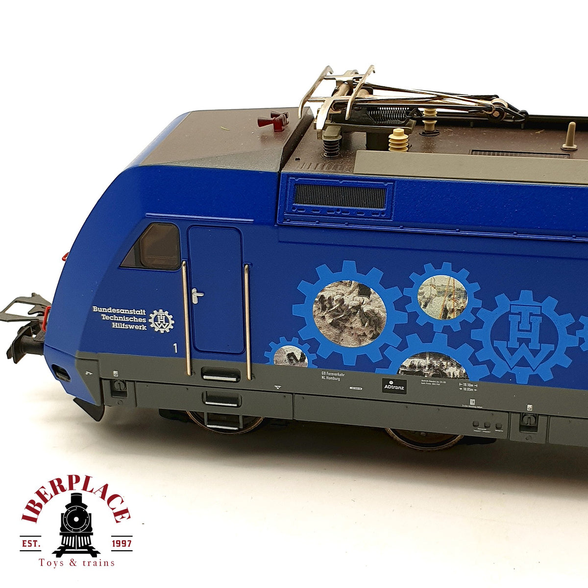 ♻️ 🚂 Märklin Locomotora electrica THW 101 014 DB Ep V AC Escala H0 1:87