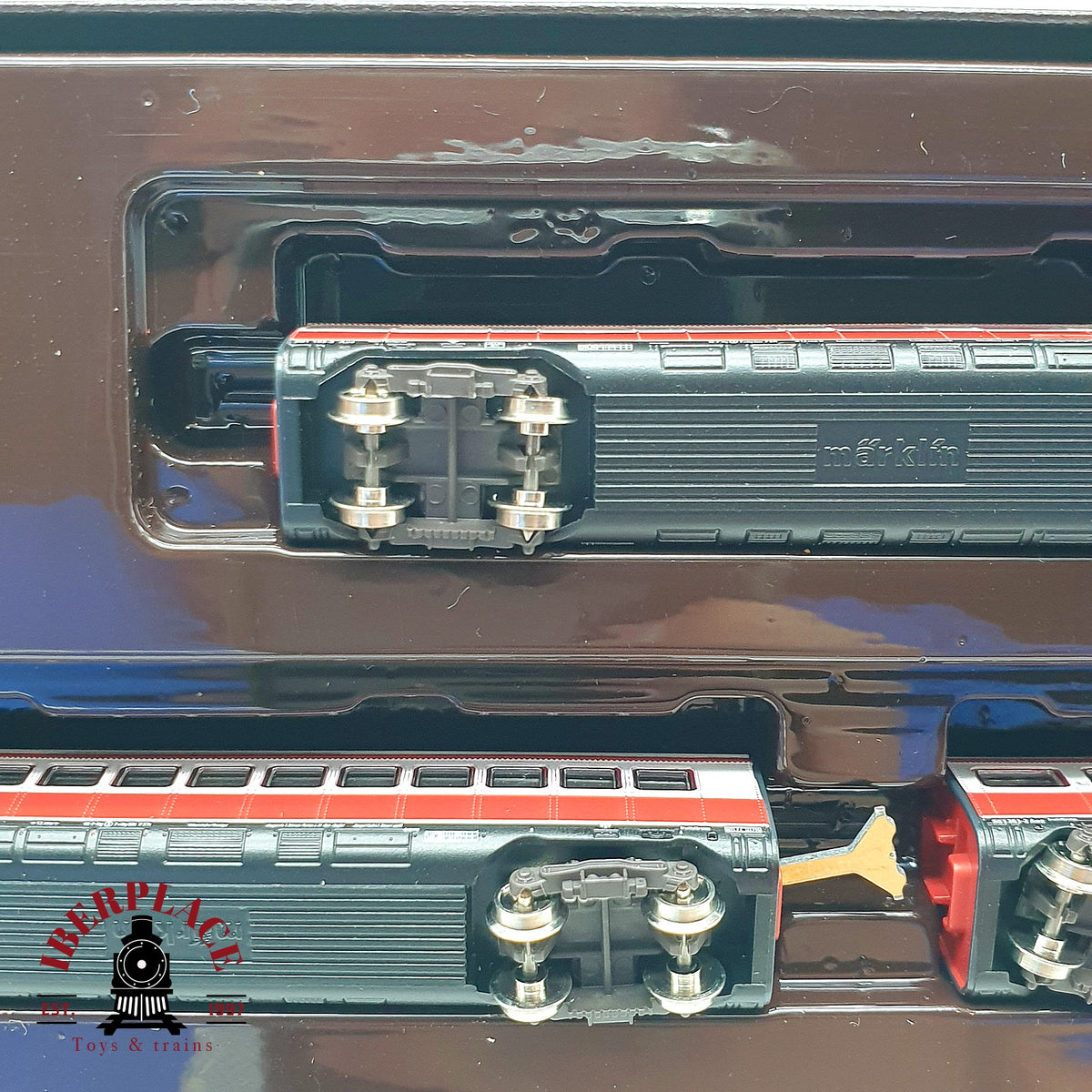♻️ ✨ Märklin 88731 87931 Mini-Club Set ICE Max Liebermann DR Ep V Mini-Club Escala Z 1:220