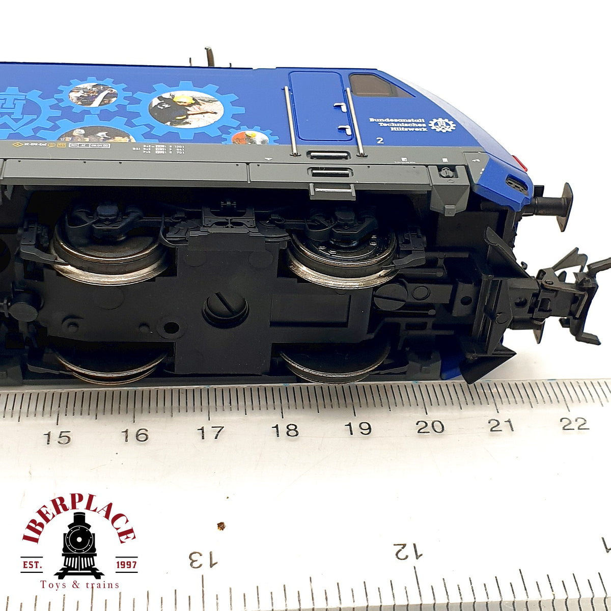 ♻️ 🚂 Märklin Locomotora electrica THW 101 014 DB Ep V AC Escala H0 1:87