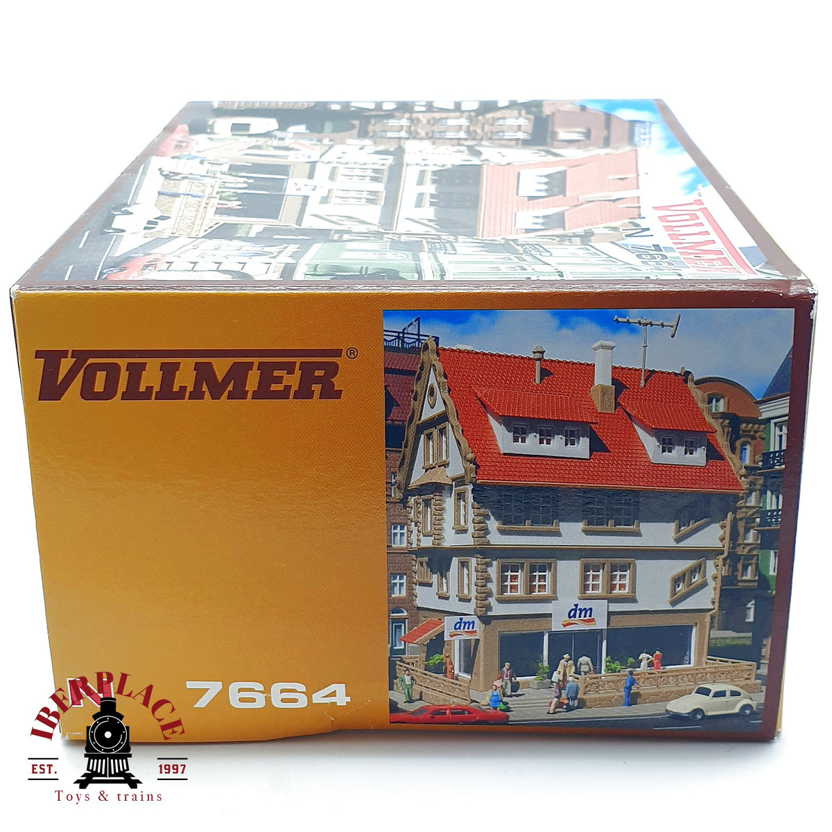 ♻️ 🚂 Vollmer 7664 Kit Edificio Drogeria dm Maqueta Completo N escala 1:160