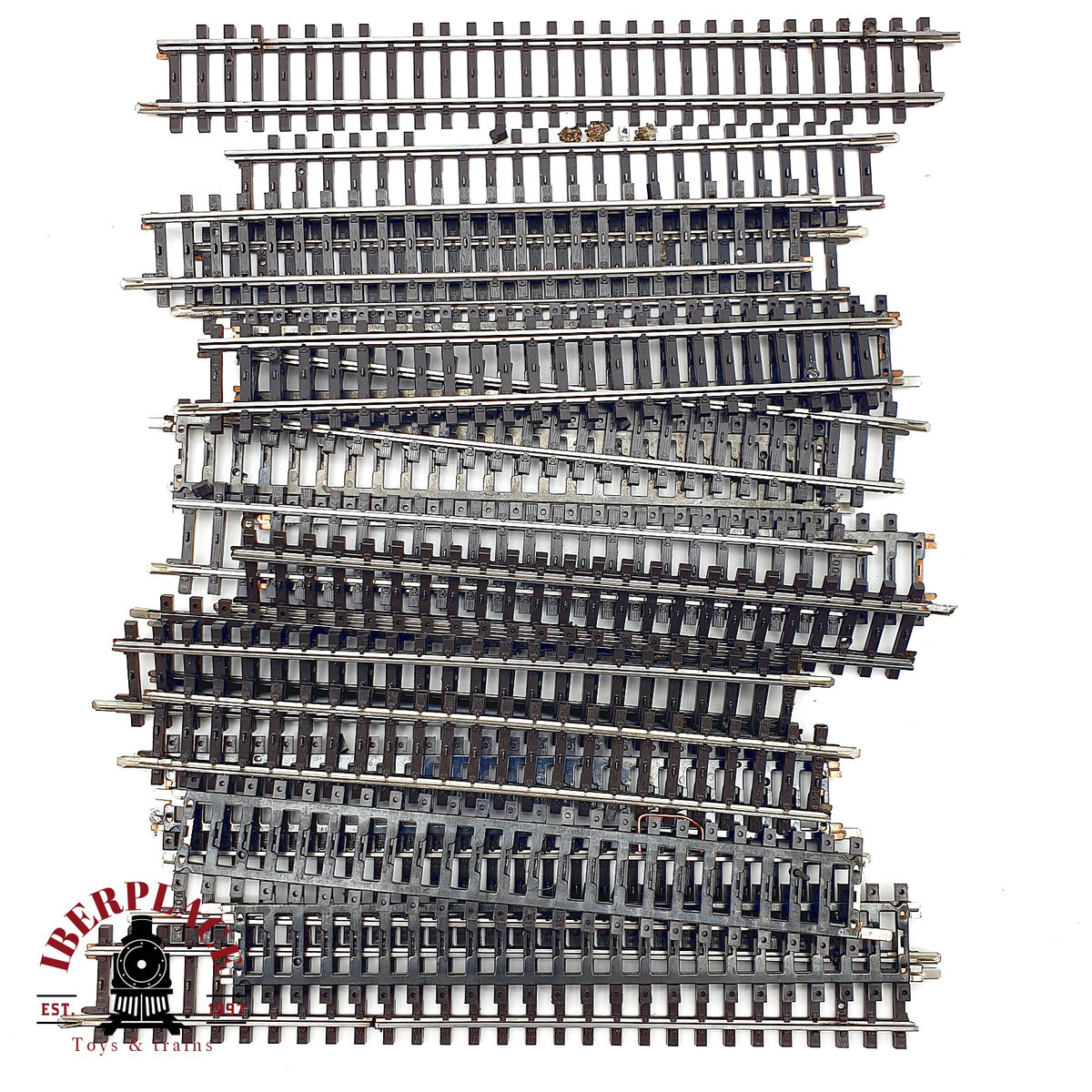 ♻️ 🛠️ Märklin K-Gleis 20x 2200 2209 vías rectas 180mm 225mm Escala H0 1:87 AC