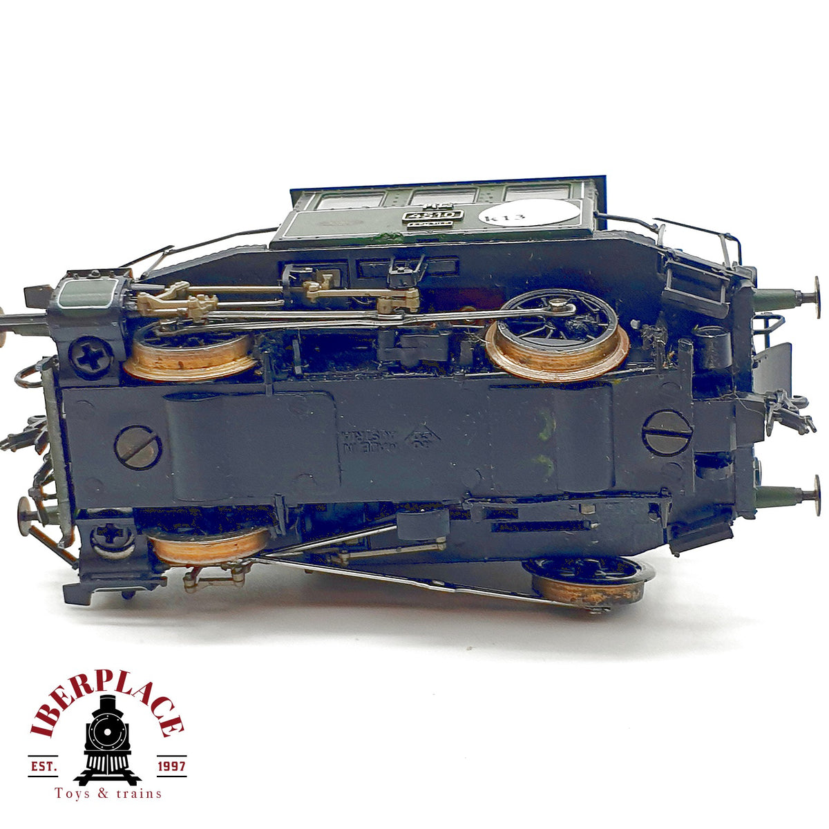 ♻️ 🛠️ Roco Locomotora Vapor PtL 2/2 Glaskasten K.Bay.St.B 4510 Para reparar Escala H0 1:87