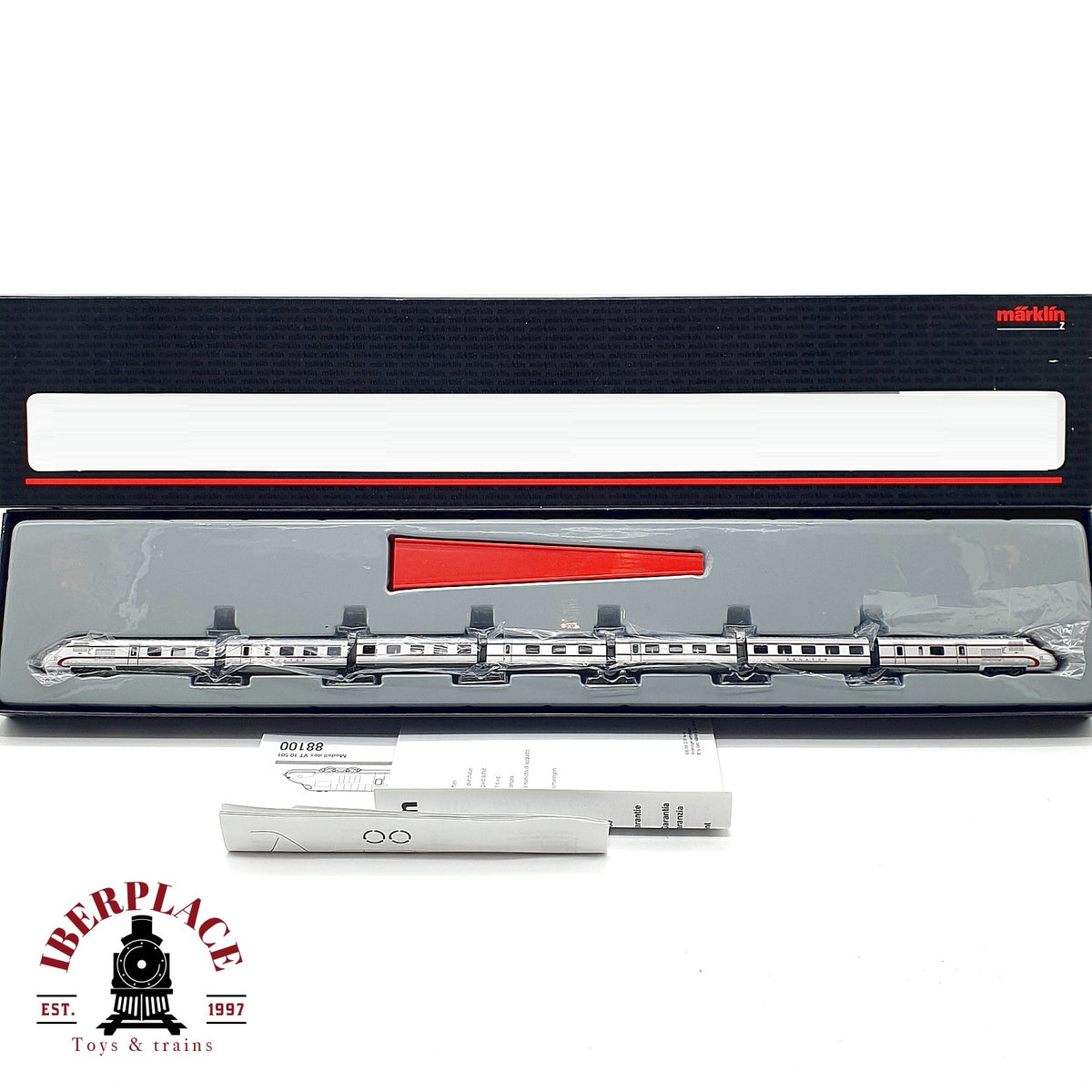 ♻️ ✨ Märklin 88100 Automotor ICE 3 BR 403 DB AG Ep V Mini-Club Escala Z 1:220