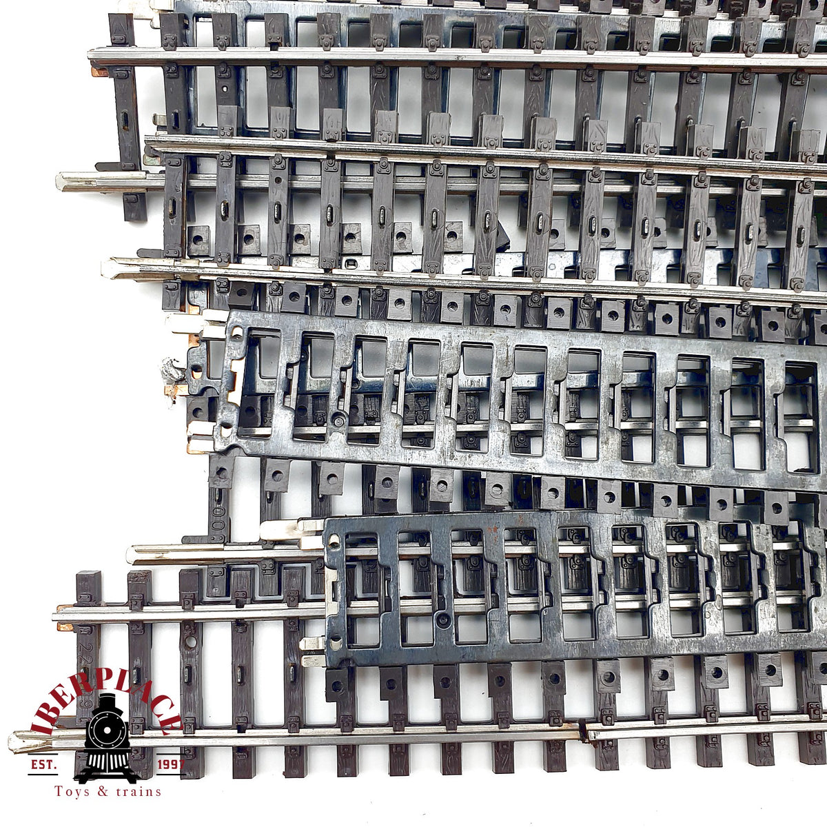 ♻️ 🛠️ Märklin K-Gleis 20x 2200 2209 vías rectas 180mm 225mm Escala H0 1:87 AC