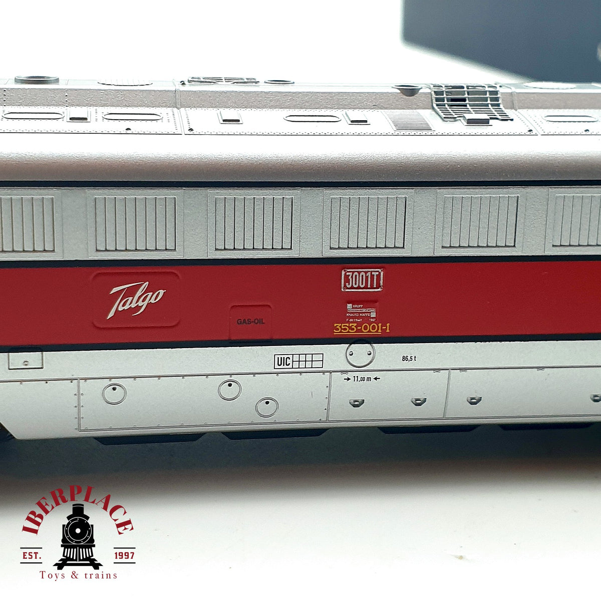 ♻️✨ Electrotren 2301 Locomotora RENFE Virgen de Lourdes Talgo Escala H0 1:87