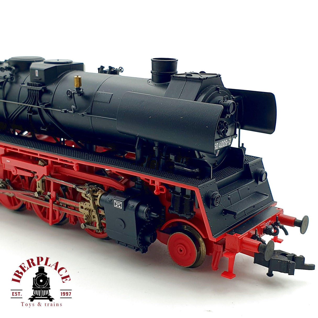 ♻️✨ Roco 62180 locomotora vapor BR 50 4009-2 Franco-Crosti DR Ep IV Escala H0 1:87 DC