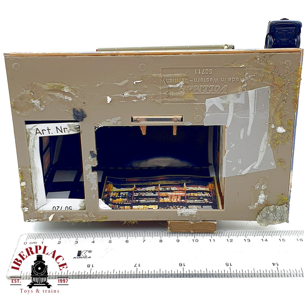 ♻️ Vollmer 50711 Tienda de campo Fachwerkhaus Casa maqueta Escala H0 1:87