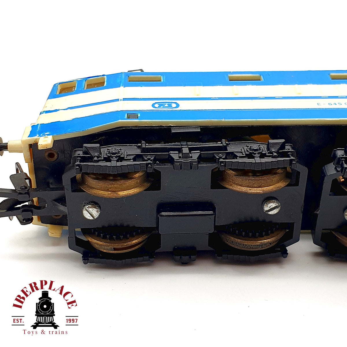 ♻️ 🚂 Tren Electrico Locomotora articulada Vagones Pasajeros RENFE DC Escala H0 1:87