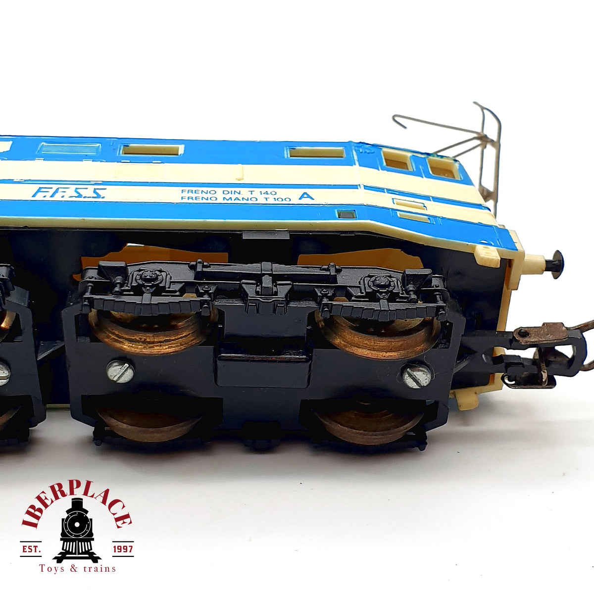 ♻️ 🚂 Tren Electrico Locomotora articulada Vagones Pasajeros RENFE DC Escala H0 1:87