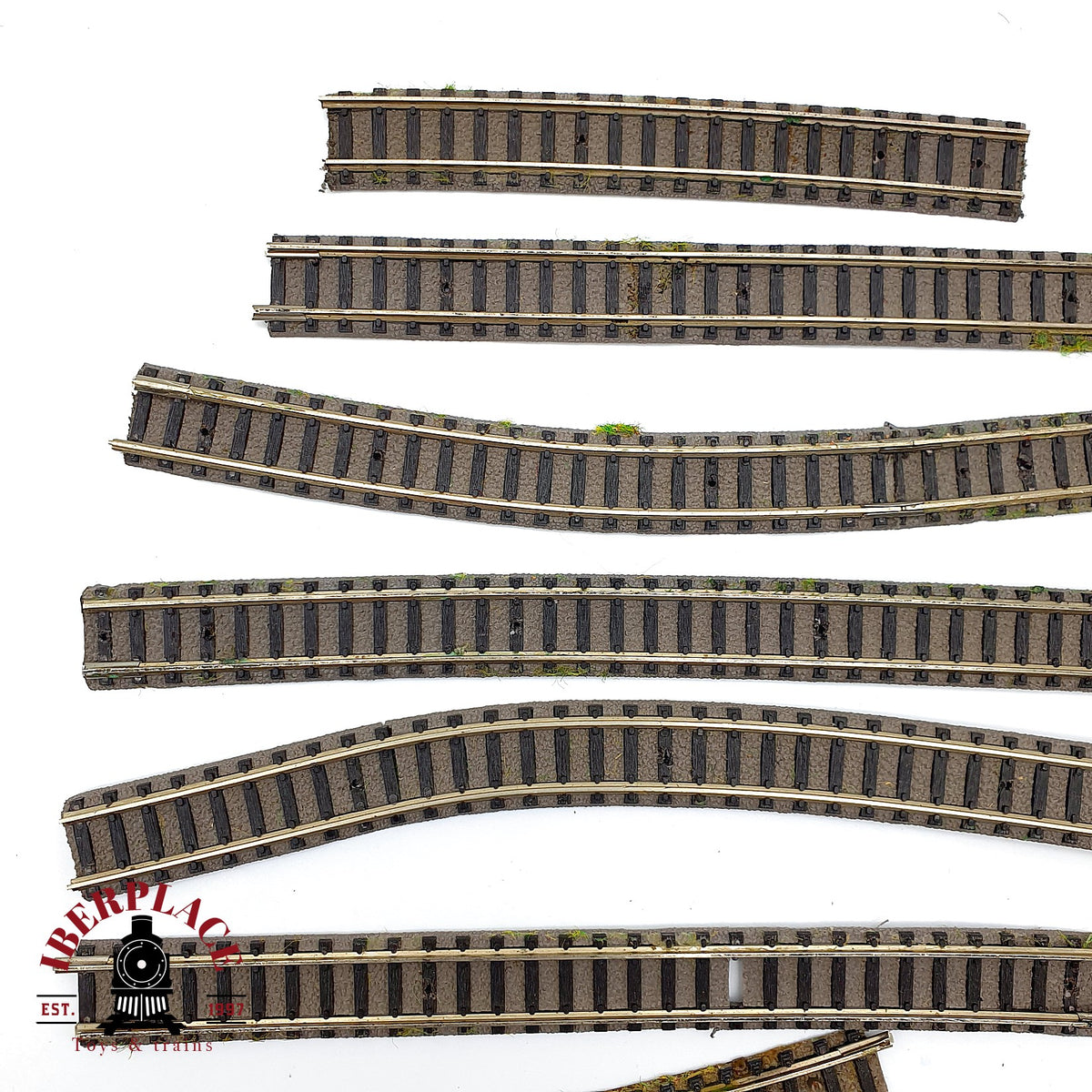 ♻️ 🧩 Fleischmann Lote Vias Fleischmann Profi Gleis Defectuosas Cortadas Desvios Escala N 1:160