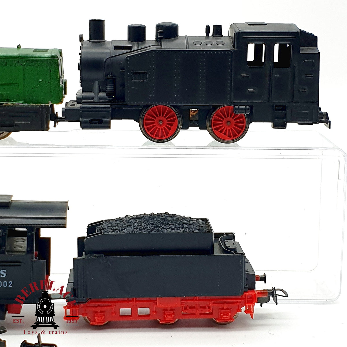 ♻️ 🚂 Lima 3x Locomotoras Vapor NS 98002 Tender y Diesel V36 Escala H0 1:87
