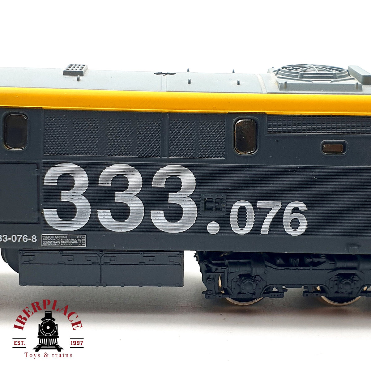 ♻️✨ Electrotren 2042 Locomotora diesel RENFE 333.076 Largo Recorrido DC Escala H0 1:87