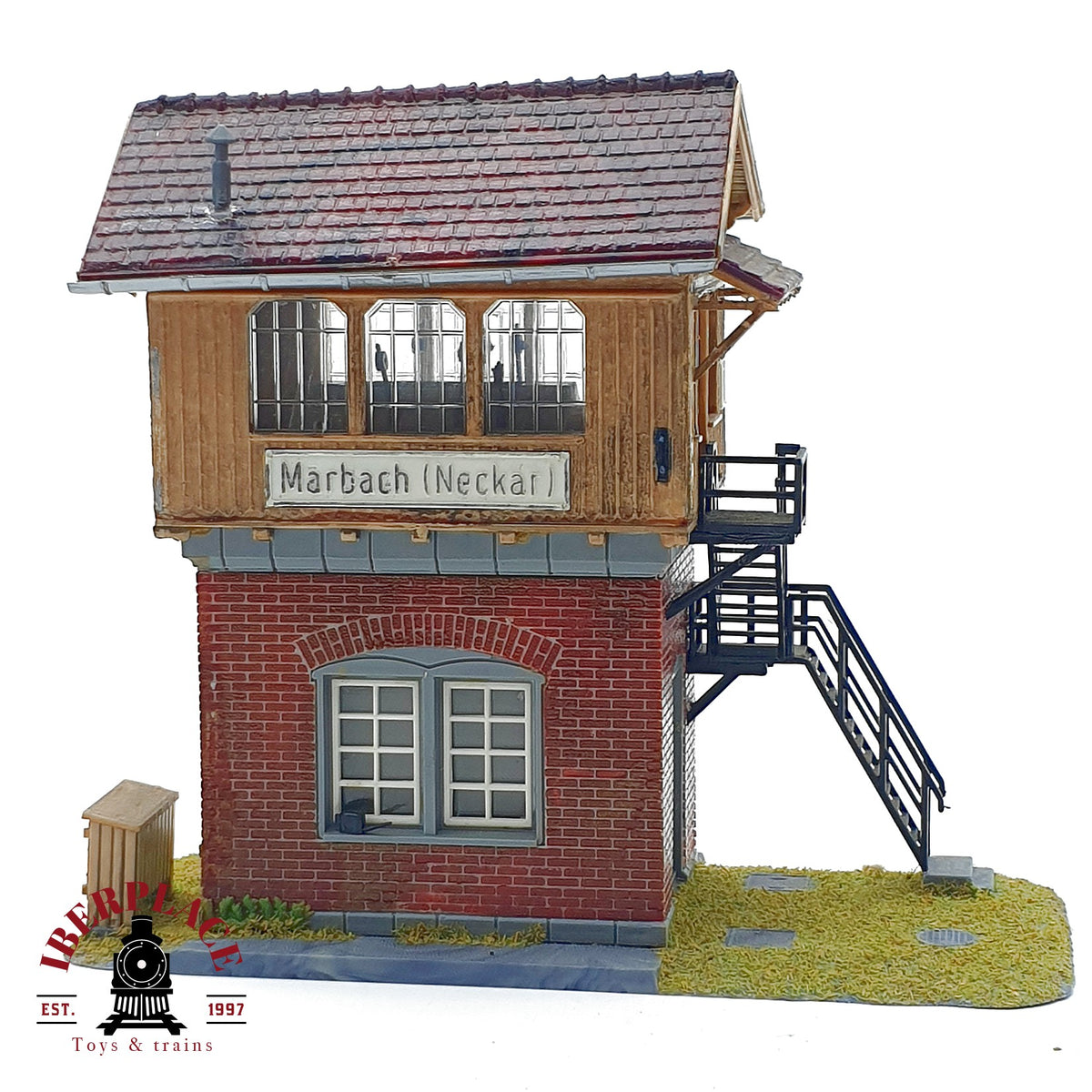 ♻️ 🚂 Kibri caja de señales Marbach Neckar Escala H0 1:87