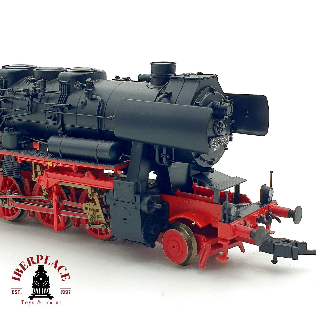 ♻️✨ Roco 62184 locomotora vapor BR 52 8063-1 Reko DR epoca IV Escala H0 1:87 DC
