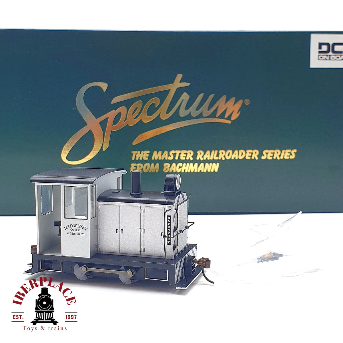 ♻️ ✨ Bachmann Spectrum 28161 Locomotora Gas Mechanical On30 1:48 DCC Midwest