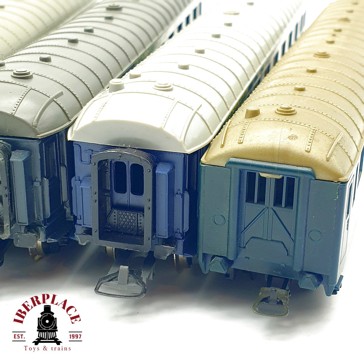 ♻️ 🚂 Lima 4x vagones CIWL Orient Express Schlafwagen Pullman DC Escala H0 1:87