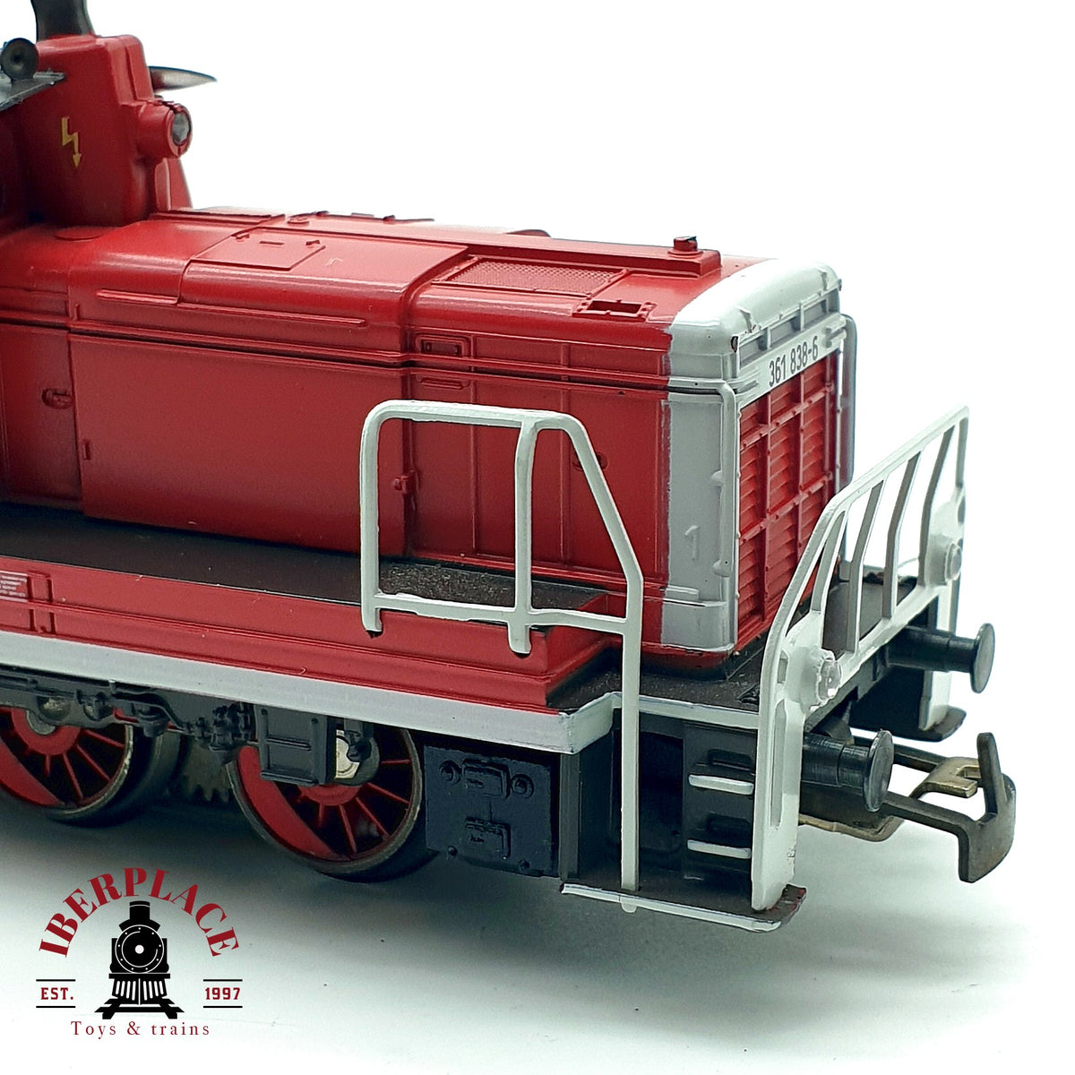 ♻️✨ Märklin 3131 Locomotora diesel maniobras BR 361 838-6 DB Ep V V60 AC Escala H0 1:87