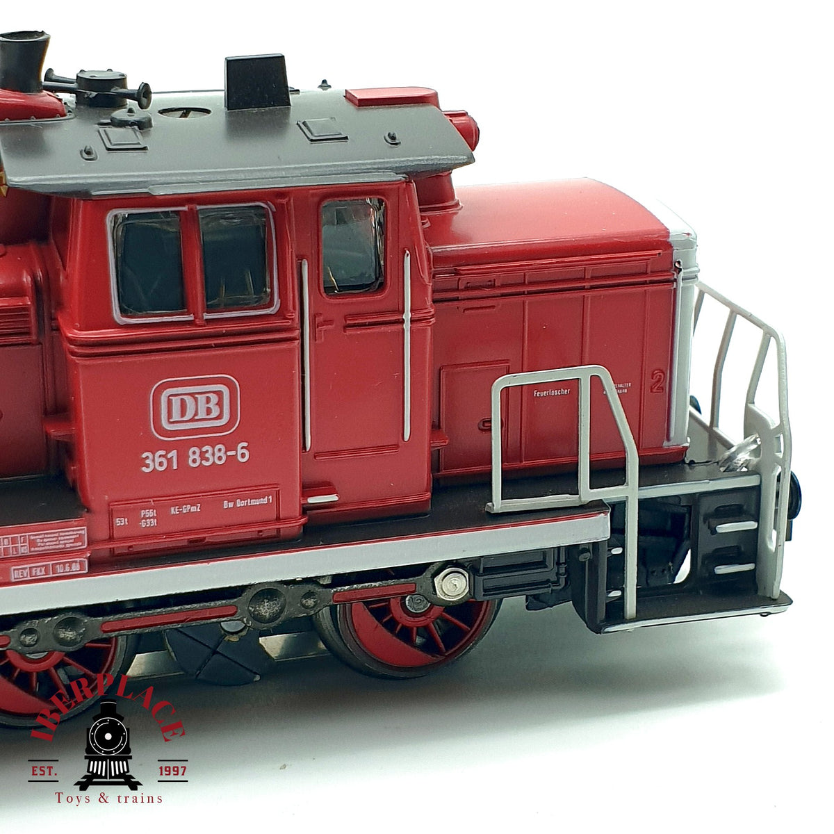 ♻️✨ Märklin 3131 Locomotora diesel maniobras BR 361 838-6 DB Ep V V60 AC Escala H0 1:87
