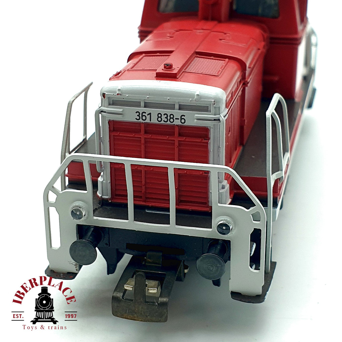 ♻️✨ Märklin 3131 Locomotora diesel maniobras BR 361 838-6 DB Ep V V60 AC Escala H0 1:87