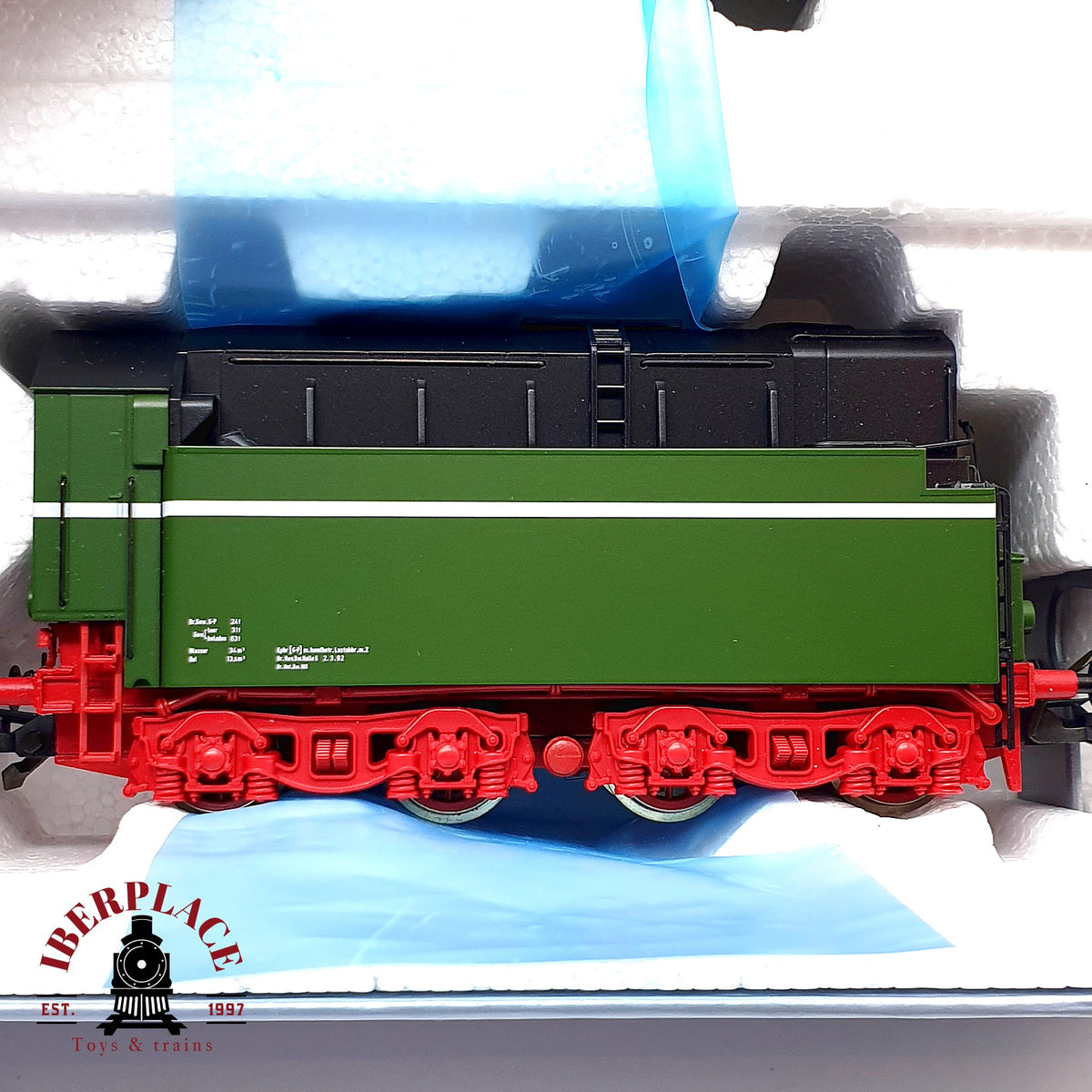 ♻️✨ Roco 63198 Locomotora Vapor DR 02 0201-0 Platin DCC Sound Escala H0 1:87