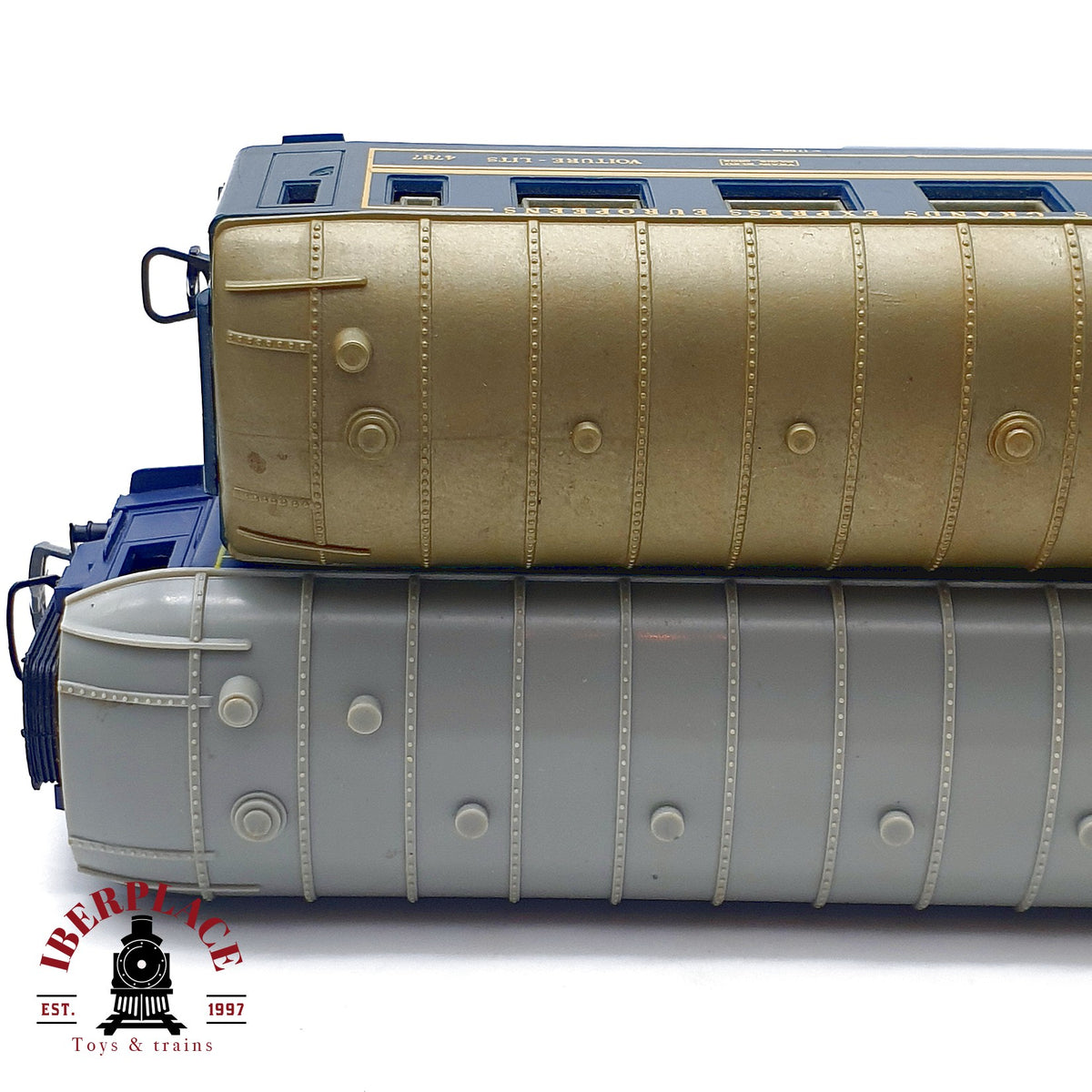 ♻️ 🚂 Lima 4x vagones CIWL Orient Express Schlafwagen Pullman DC Escala H0 1:87