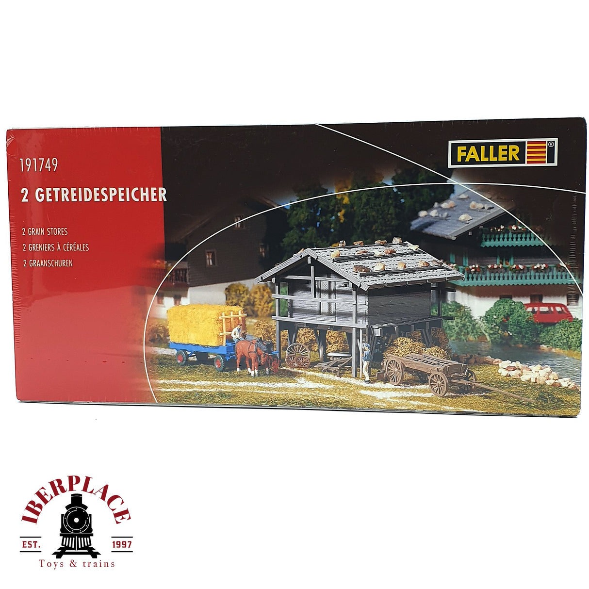 💡 Faller 191749 - 2 Granero Kit de montaje H0 escala 1:87 E18