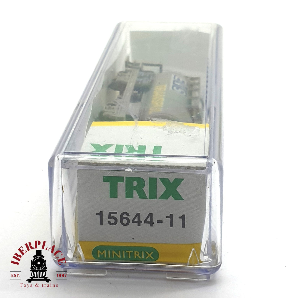 ♻️ 2da mano - Minitrix 15644-11 vagon cisterna EVS Transpul SNCF N escala 1:160 E16