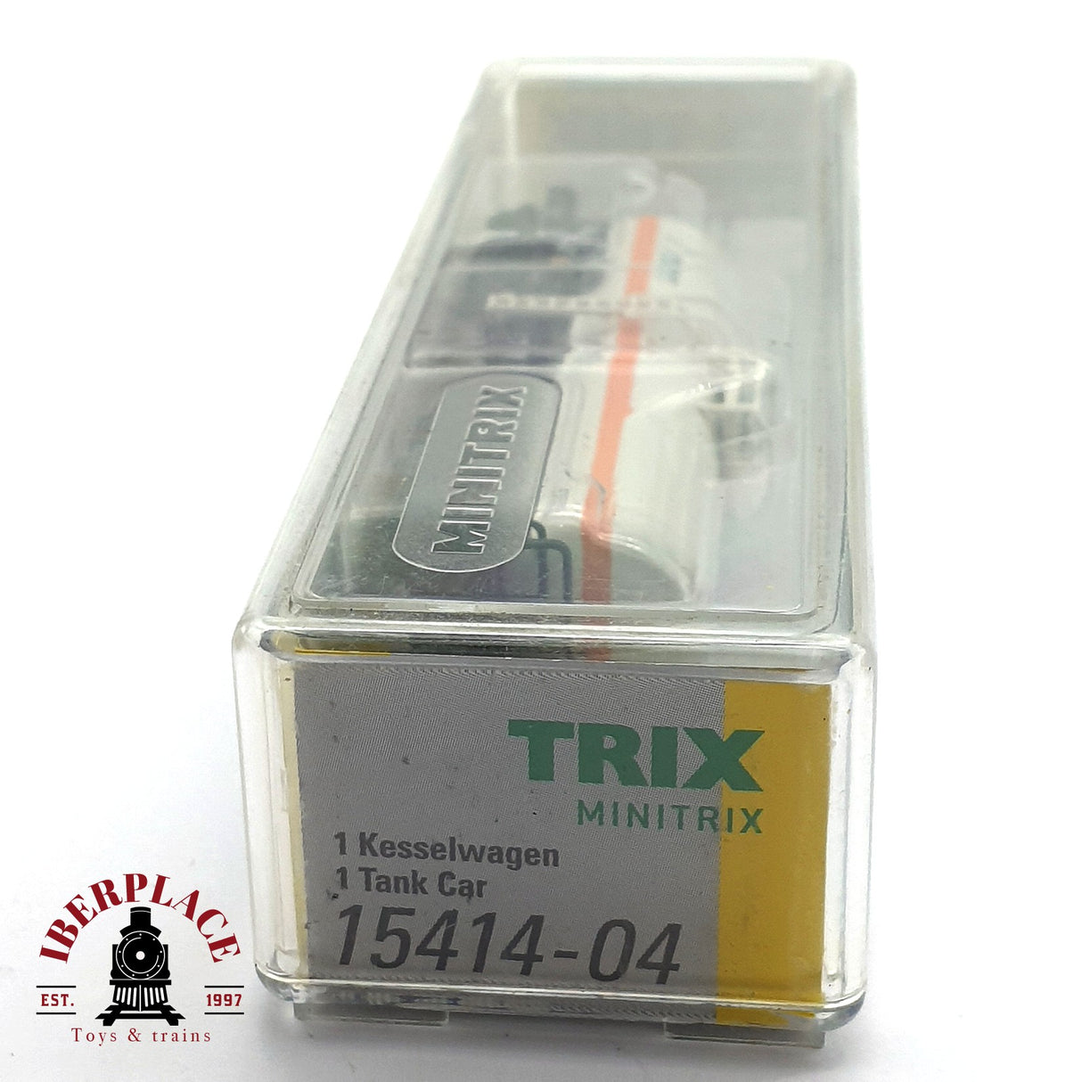 ♻️ 2da mano - Minitrix 15414-04 vagón cisterna On Rail DB 781 N escala 1:160 E16