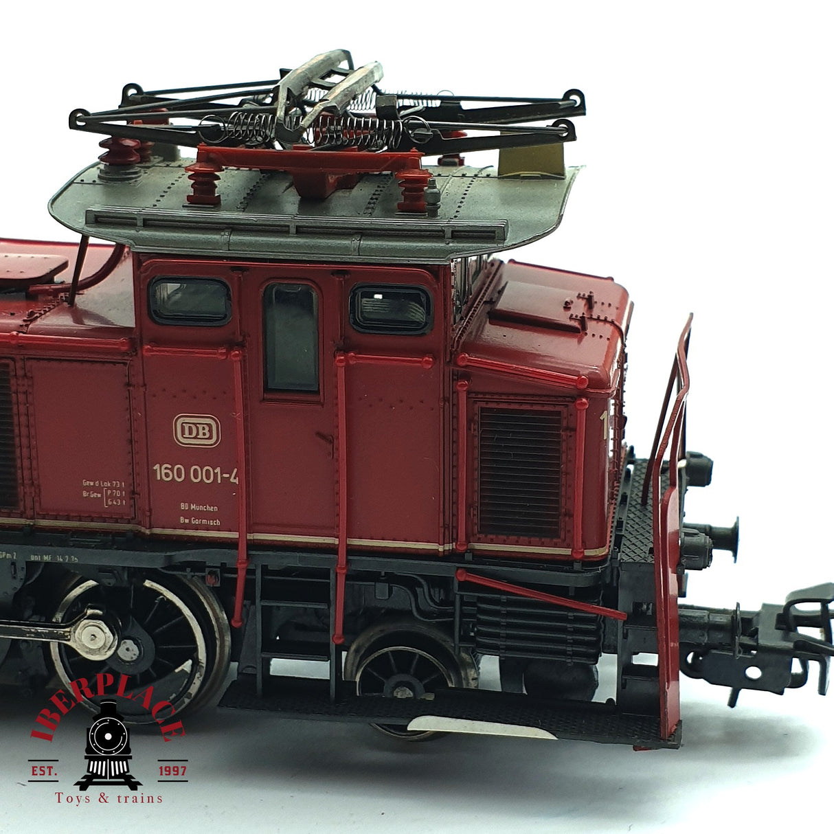 ♻️ 2da mano - Märklin 3157 Locomotora BR 160 001-4 DB H0 escala 1:87 E16