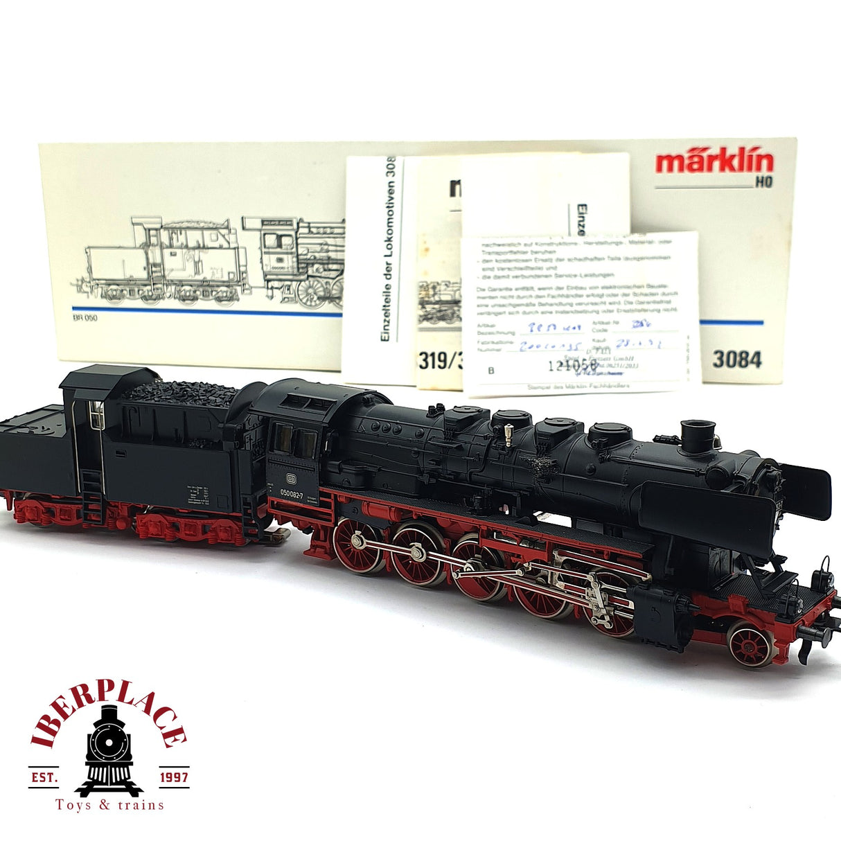 ♻️ 2da mano - Märklin 3084 Locomotora BR 050 082-7 DB H0 escala 1:87 E16