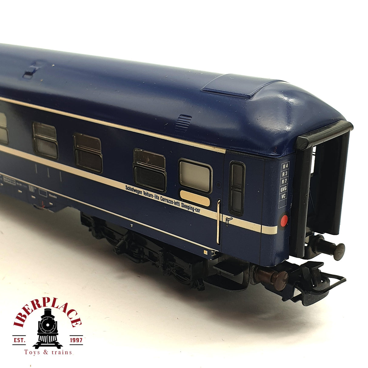 ♻️ 2da mano - Märklin 4130 vagón pasajeros DB Trans Euro Nacht H0 escala 1:87 E16